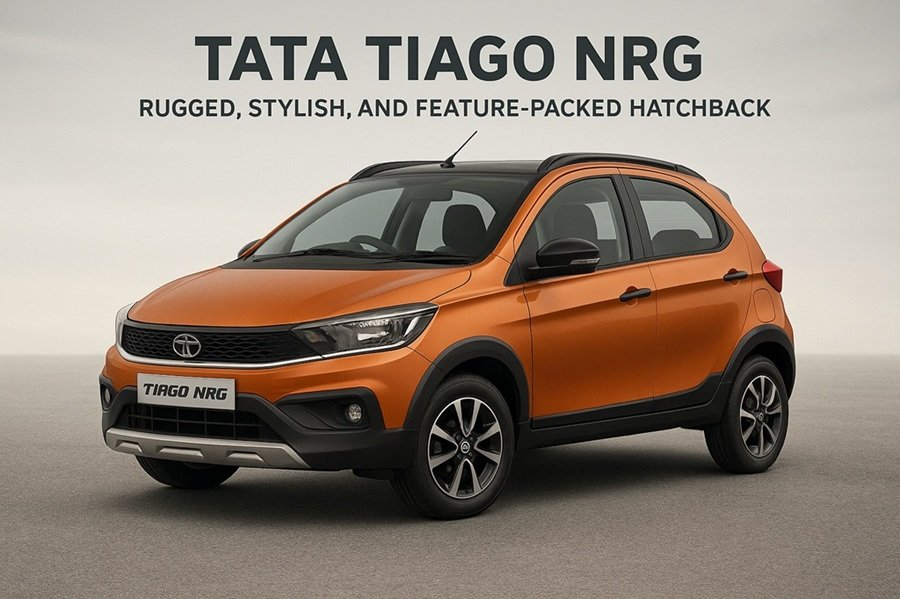 Tata Tiago NRG 2025 A Stylish and Rugged Hatchback Car
